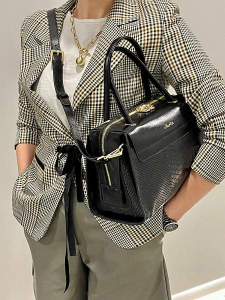 Сумка Narvin 9808-Anaconda Black Vasheron, Артикул: 9808-Anaconda Black фото №1