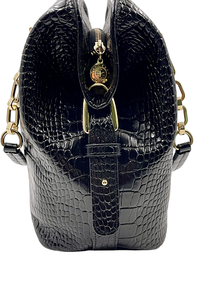 Сумка тоут из натуральной кожи 9815-Croco Black Vasheron, Артикул: 9815-Croco Black фото №1