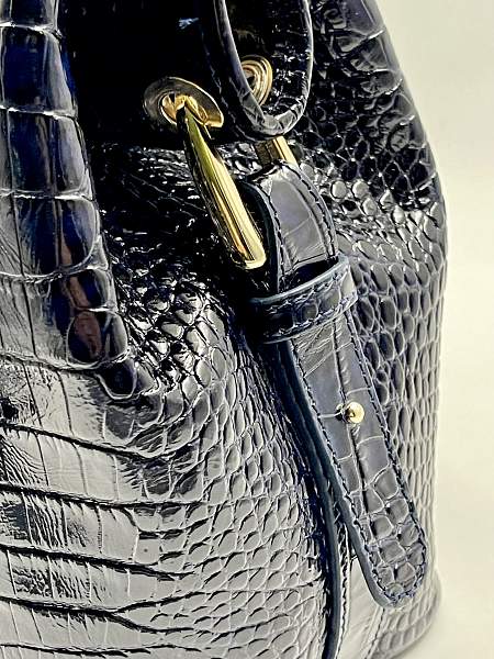 Сумка тоут из натуральной кожи 9815-Croco D.Blue Vasheron, Артикул: 9815-Croco D.Blue фото №1