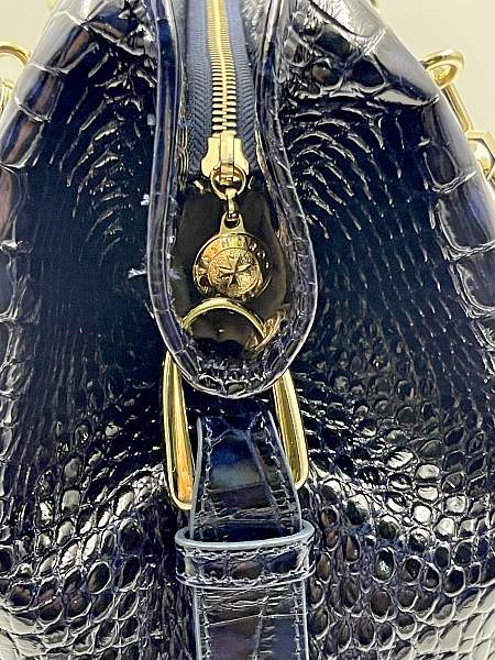 Сумка тоут из натуральной кожи 9815-Croco D.Blue Vasheron, Артикул: 9815-Croco D.Blue фото №1