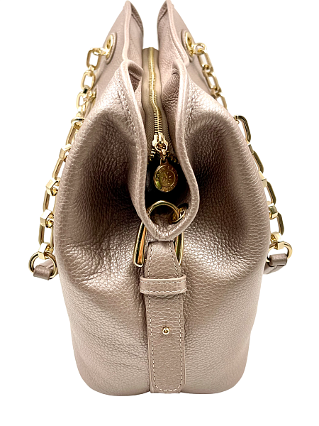 Сумка тоут из натуральной кожи 9815-Polo Platina Vasheron, Артикул: 9815-Polo Platina фото №1