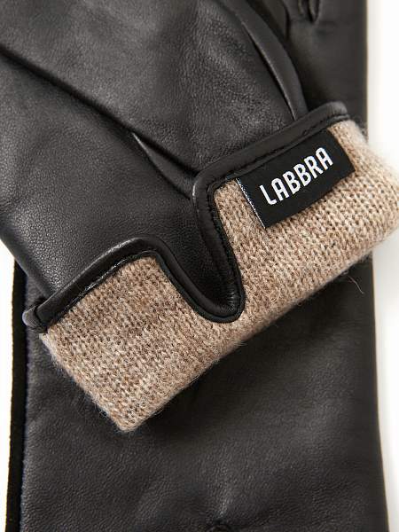 Перчатки жен п/ш LB-4707 black Labbra, Артикул: LB-4707-8_01-000036 фото №1