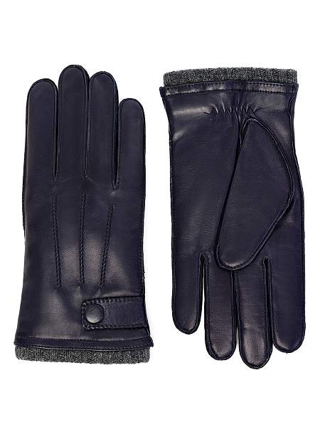 Перчатки мужские ш+каш. OS01755 d.blue Eleganzza, Артикул: OS01755-95_01-00040 фото №1