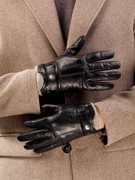 Перчатки мужские 100% ш IS8708 black Eleganzza, Артикул: IS8708-10_01-00023 фото №1