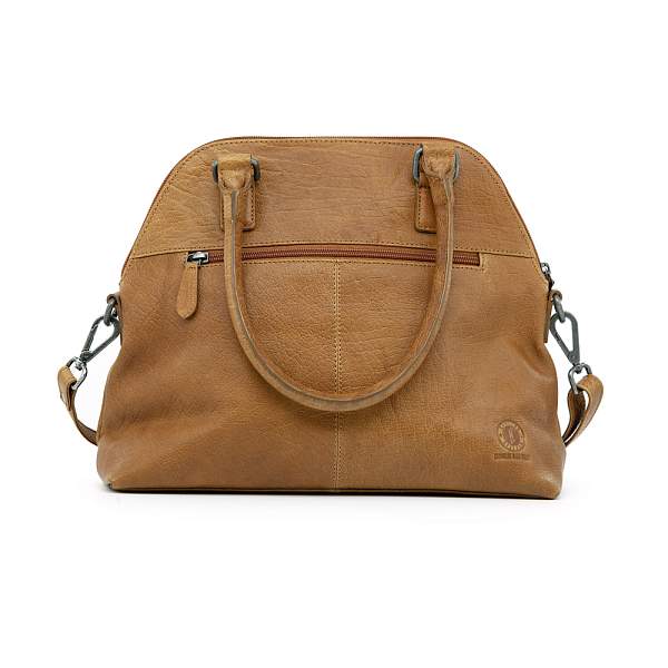 Сумка женская KLONDIKE DIGGER «Ella», натуральная кожа в коньячном цвете, 35 x 28,5 x 12,5 см KD1059-04 KLONDIKE 1896, Артикул: KD1059-04 фото №1