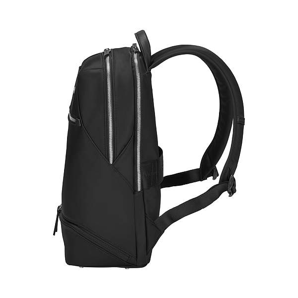 Рюкзак VICTORINOX Victoria Signature Deluxe Backpack, черный, нейлон/кожа, 32x18x39 см 612201 Victorinox, Артикул: 612201 фото №1
