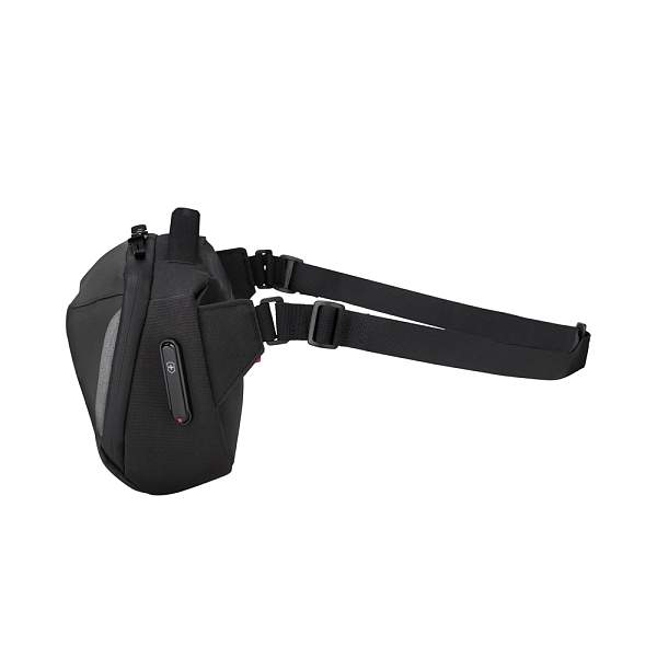 Рюкзак с одним плечевым ремнём VICTORINOX Touring 2.0, черный, полиэстер 600D, 30x11x17 см, 8 л 612128 Victorinox, Артикул: 612128 фото №1