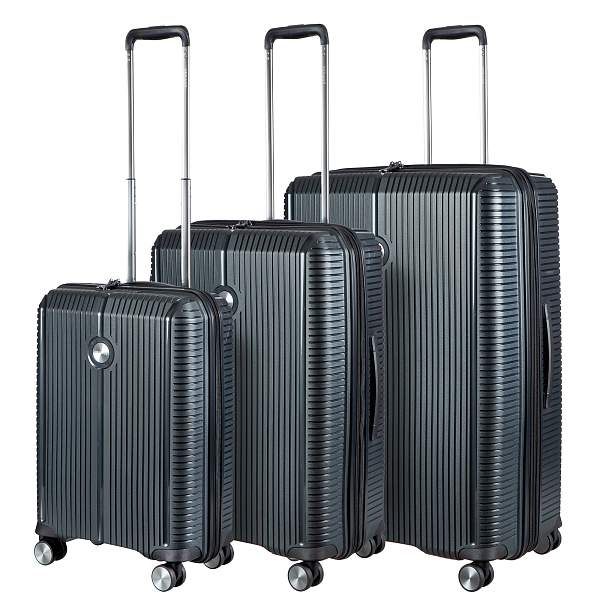 Комплект Чемоданов черный Verage GM19006WII 20/24/29 Black Verage, Артикул: GM19006WII 20/24/29 Black фото №1