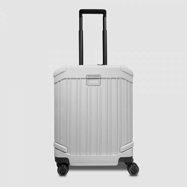 Чемодан для ручной клади из поликарбоната Piquadro BV4425POP/BI белый Piquadro, Артикул: BV4425POP/BI фото №1