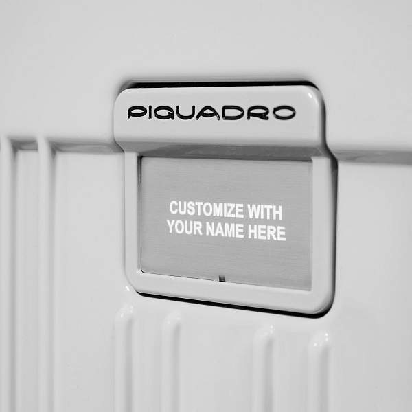 Чемодан для ручной клади из поликарбоната Piquadro BV4425POP/BI белый Piquadro, Артикул: BV4425POP/BI фото №1