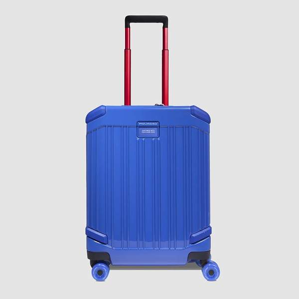 Чемодан для ручной клади из поликарбоната Piquadro BV4425POP/BLU синий Piquadro, Артикул: BV4425POP/BLU фото №1