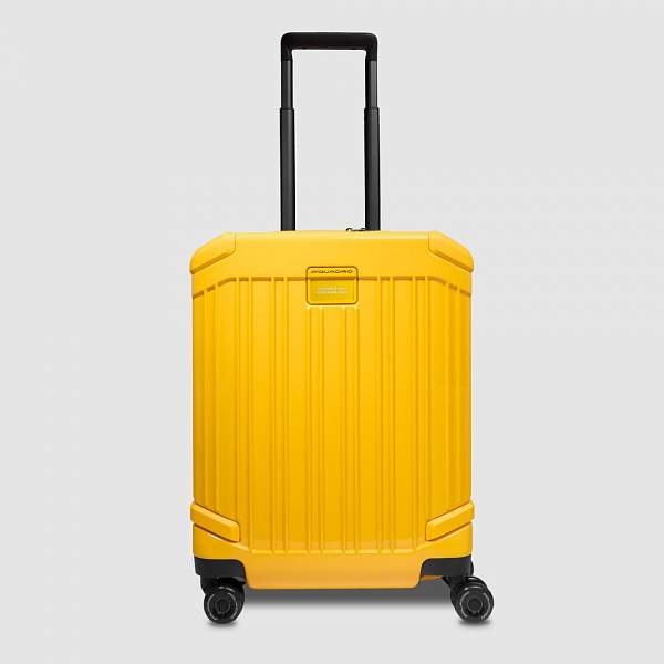 Чемодан для ручной клади из поликарбоната Piquadro BV4425POP/G желтый Piquadro, Артикул: BV4425POP/G фото №1