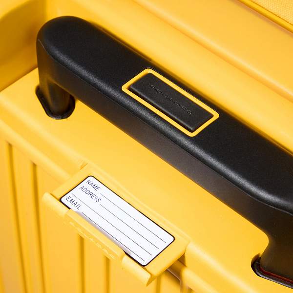 Чемодан для ручной клади из поликарбоната Piquadro BV4425POP/G желтый Piquadro, Артикул: BV4425POP/G фото №1