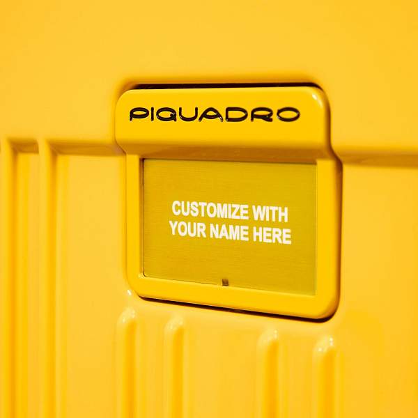 Чемодан для ручной клади из поликарбоната Piquadro BV4425POP/G желтый Piquadro, Артикул: BV4425POP/G фото №1