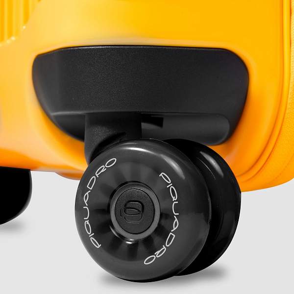 Чемодан для ручной клади из поликарбоната Piquadro BV4425POP/G желтый Piquadro, Артикул: BV4425POP/G фото №1