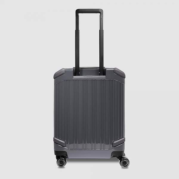 Чемодан для ручной клади из поликарбоната Piquadro BV4425POP/GR серый Piquadro, Артикул: BV4425POP/GR фото №1
