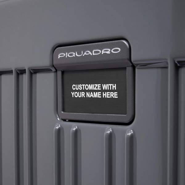 Чемодан для ручной клади из поликарбоната Piquadro BV4425POP/GR серый Piquadro, Артикул: BV4425POP/GR фото №1