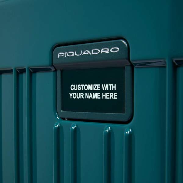 Чемодан для ручной клади из поликарбоната Piquadro BV4425POP/VE зелёный Piquadro, Артикул: BV4425POP/VE фото №1