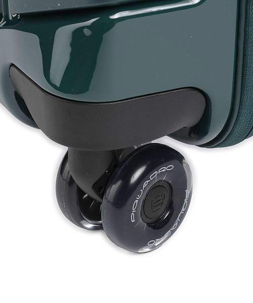 Чемодан для ручной клади из поликарбоната Piquadro BV4425POP/VE зелёный Piquadro, Артикул: BV4425POP/VE фото №1