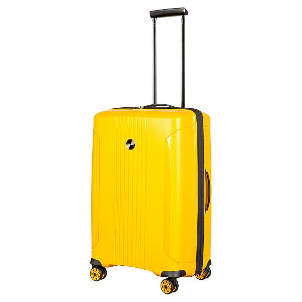 Чемодан-тележка жёлтый Verage GM22019WS II 25 yellow Verage, Артикул: GM22019WS II 25 yellow фото №1