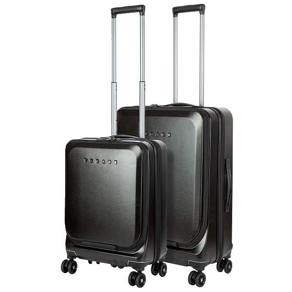 Комплект Чемоданов черный Verage GM19031WII 19/25 black Verage, Артикул: GM19031WII 19/25 black фото №1