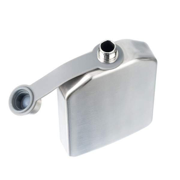 Фляга S.Quire 0,24 л, сталь, серебристая, матовая SP801-8 S.QUIRE, Артикул: SP801-8 фото №1