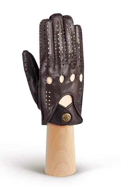 Перчатки мужские б/п HS011M d.brown Eleganzza, Артикул: HS011M-9_00115099 фото №1