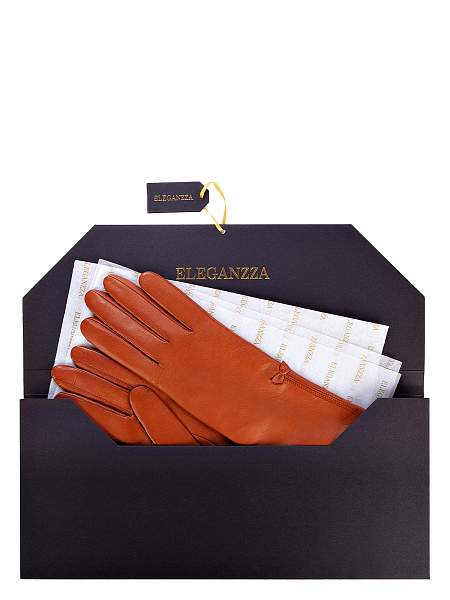 Перчатки женские ш+каш. F-IS0086 luggage Eleganzza, Артикул: F-IS0086-65_01-00010 фото №1