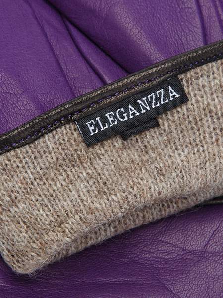 Перчатки женские ш+каш. IS01443 royal purple Eleganzza, Артикул: IS01443-8_01-000452 фото №1