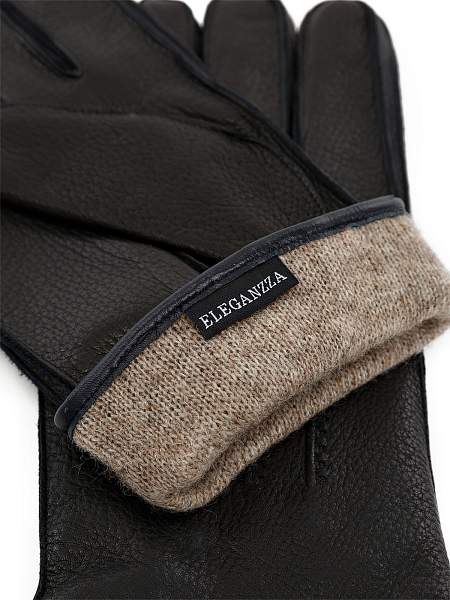 Перчатки мужские 100% ш HS790 black/d.blue Eleganzza, Артикул: HS790-10_01-00035 фото №1