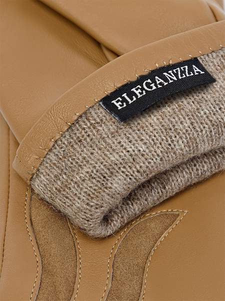 Перчатки женские 100% ш IS945 sand Eleganzza, Артикул: IS945-7_01-000406 фото №1