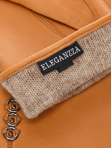 Перчатки женские ш+каш. IS02805-sh camel Eleganzza, Артикул: IS02805-sh-65_01-00045 фото №1