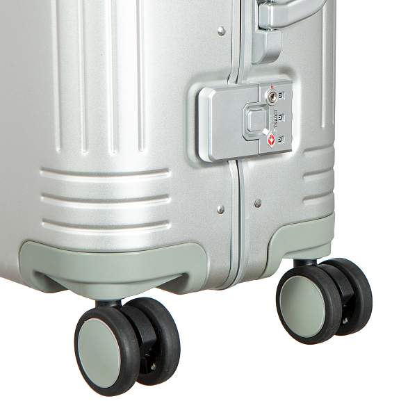 Чемодан-тележка серебристый металлик Verage GM20025W19 silver Verage, Артикул: GM20025W19 silver фото №1