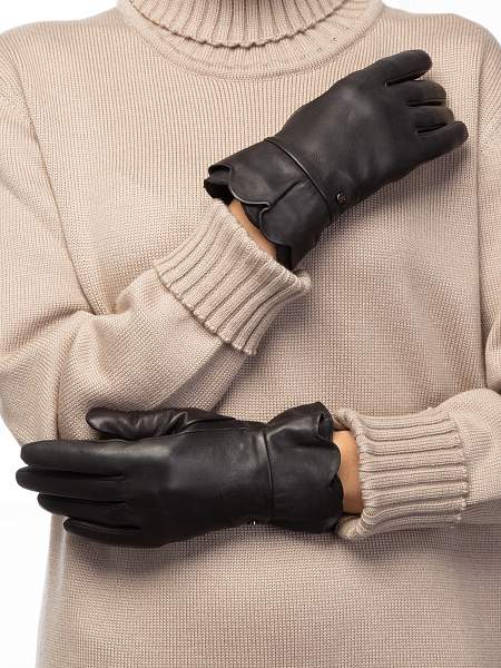 Перчатки женские ш+каш. IS5077-sh black Eleganzza, Артикул: IS5077-sh-6_01-000348 фото №1