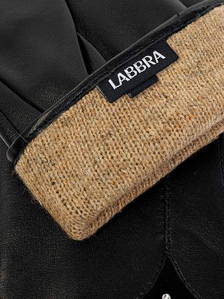 Перчатки жен п/ш LB-0116 black Labbra, Артикул: LB-0116-85_01-00040 фото №1