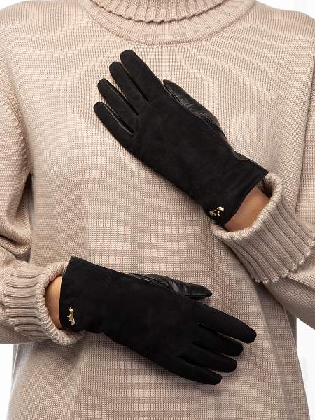 Перчатки жен п/ш LB-4707 black Labbra, Артикул: LB-4707-6_01-000036 фото №1