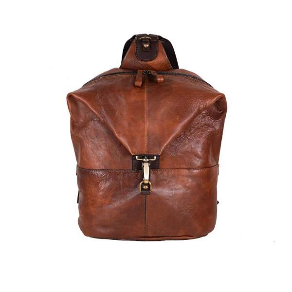 Кожаный рюкзак Chiarugi 54024 marr Chiarugi, Артикул: 54024 marr фото №1