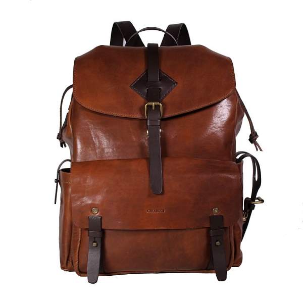 Кожаный рюкзак Chiarugi 54023 marr Chiarugi, Артикул: 54023 marr фото №1