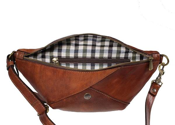 Сумка на пояс Chiarugi из натуральной кожи 52019 marr Chiarugi, Артикул: 52019 marr фото №1