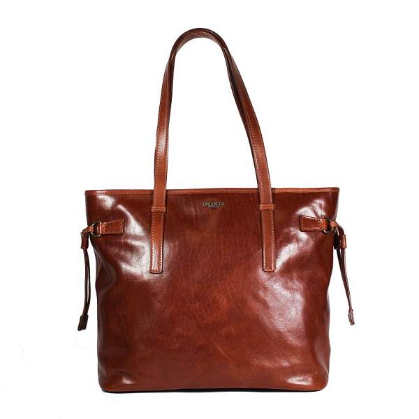 Сумка-шоппер Chiarugi из натуральной кожи 3477 moro Chiarugi, Артикул: 3477 moro фото №1