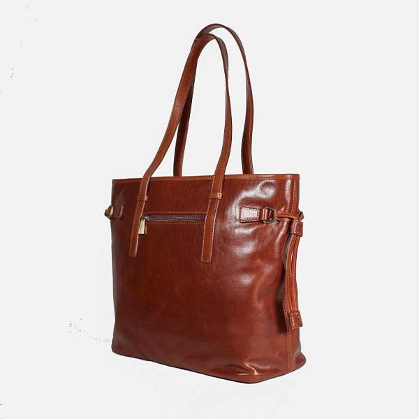 Сумка-шоппер Chiarugi из натуральной кожи 3477 moro Chiarugi, Артикул: 3477 moro фото №1