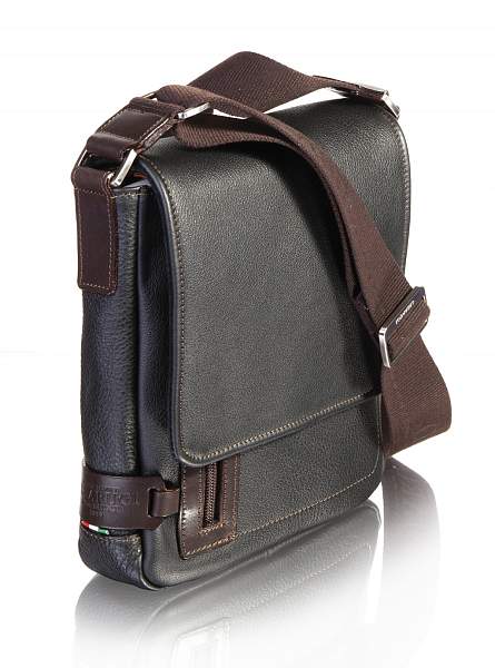 Мужская сумка Chiarugi через плечо 72658 nero Chiarugi, Артикул: 72658 nero фото №1