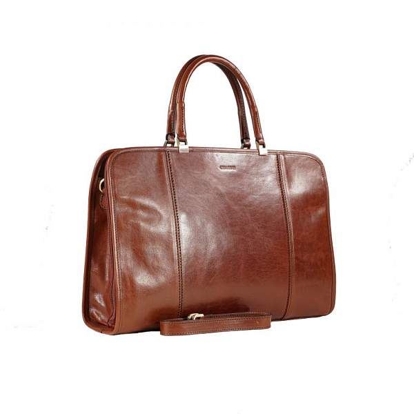 Деловая сумка Chiarugi из натуральной кожи 4528 marr Chiarugi, Артикул: 4528 marr фото №1