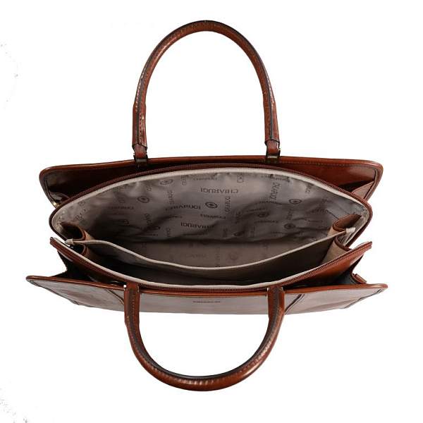 Деловая сумка Chiarugi из натуральной кожи 4528 marr Chiarugi, Артикул: 4528 marr фото №1