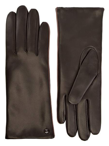 Перчатки женские ш+каш. IS01080 d.brown Eleganzza, Артикул: IS01080-7_01-000401 фото №1