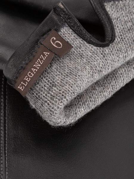 Перчатки мужские ш+каш. TOUCH F-IS3149 black Eleganzza, Артикул: TOUCH F-IS3149-95_01-0000 фото №1