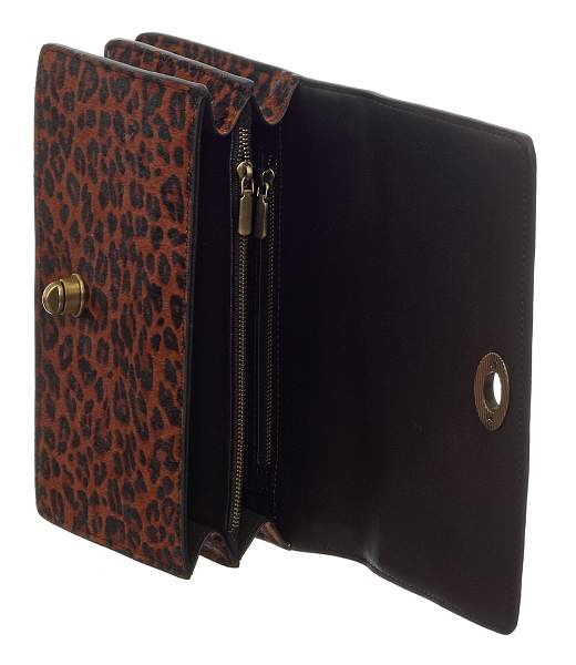 Сумка mrh23-336#100 leopard dark valia леопард тёмный VALIA, Артикул: MRH23-336#100 leo. dark фото №1