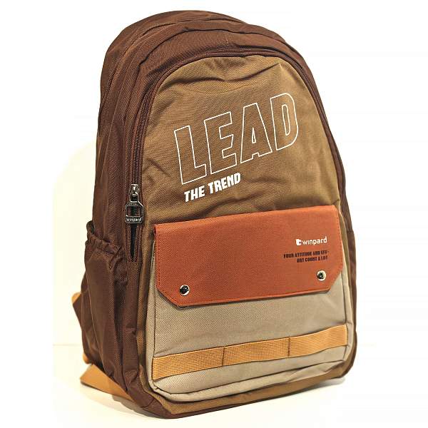 Рюкзак 31689 coffee winpard коричневый WINPARD, Артикул: 31689 coffee фото №1