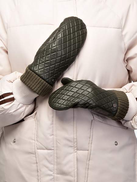 Рукавицы жен п/ш LB-0095 olive Labbra, Артикул: LB-0095-65_01-00040 фото №1