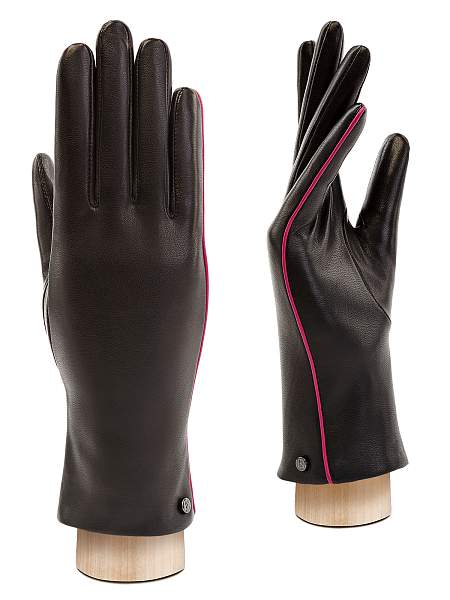 Перчатки женские ш+каш. IS01080 black/fuchsia Eleganzza, Артикул: IS01080-8_01-000409 фото №1